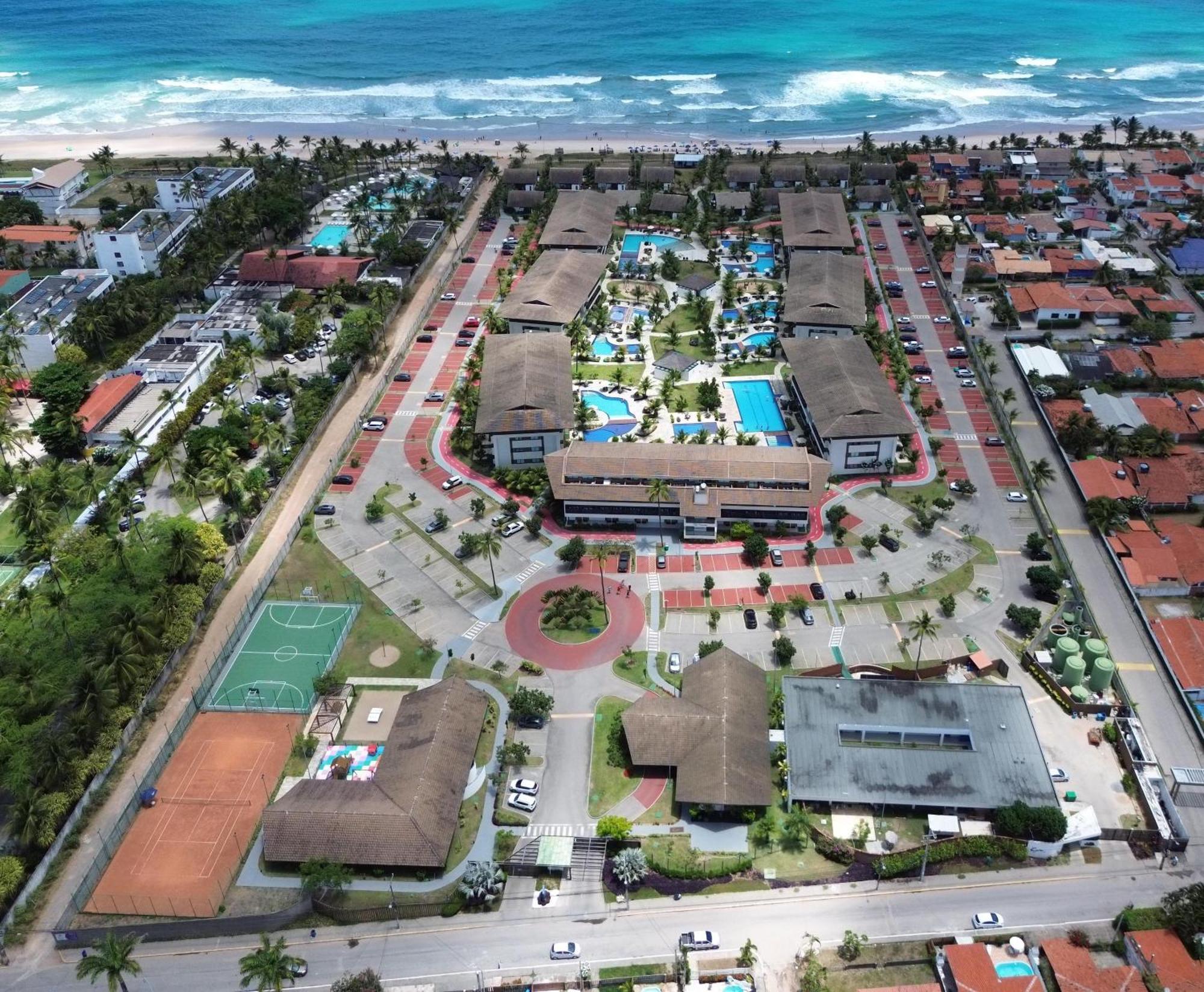 Luxuoso Flat 3 Quartos, Terreo, No Cupe Beach Living - Beira Mar De Pôrto das Galinhas 외부 사진