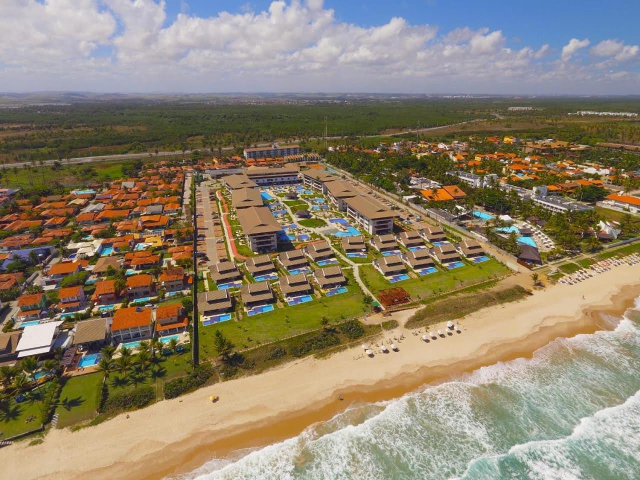 Luxuoso Flat 3 Quartos, Terreo, No Cupe Beach Living - Beira Mar De Pôrto das Galinhas 외부 사진