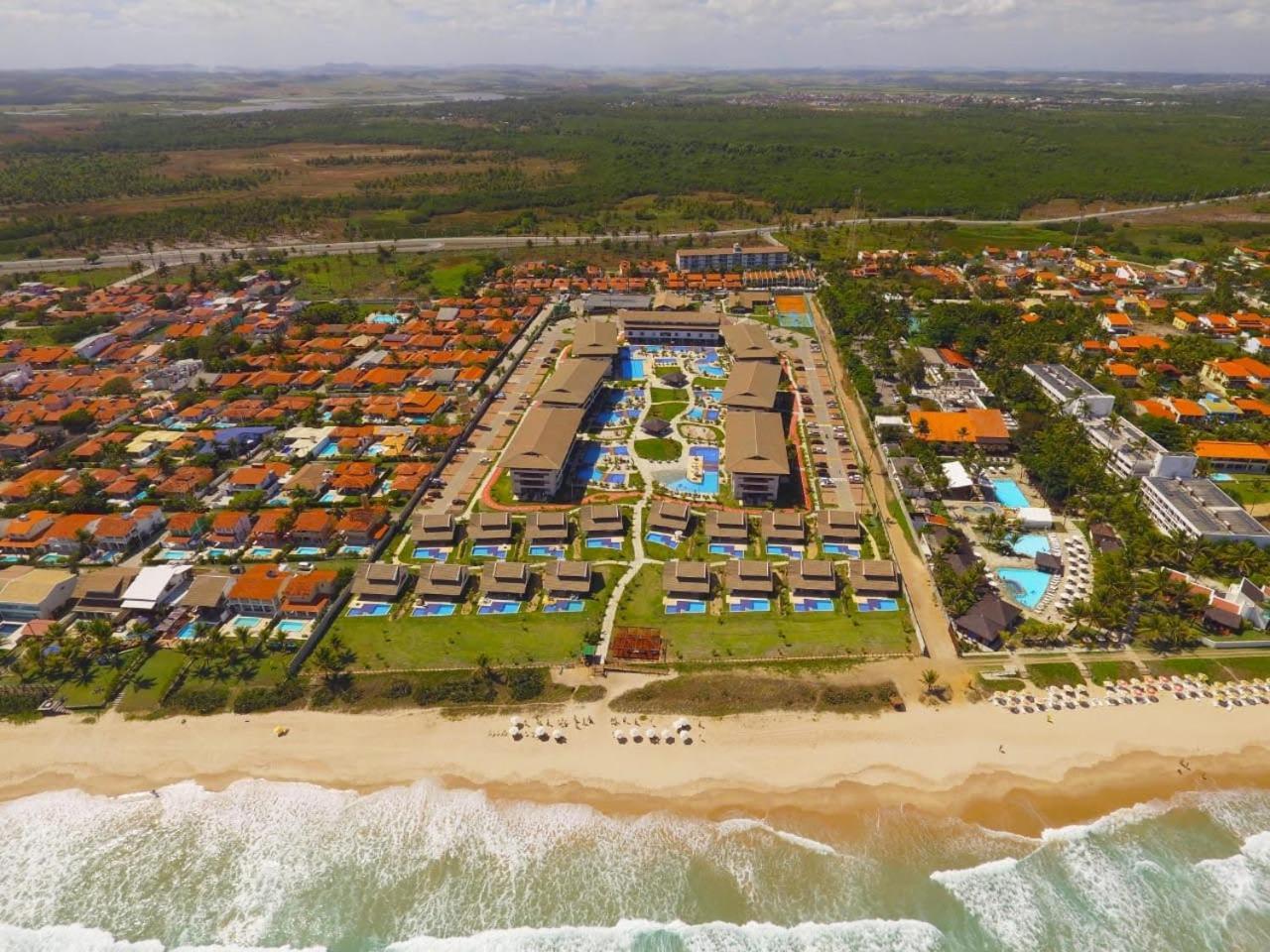 Luxuoso Flat 3 Quartos, Terreo, No Cupe Beach Living - Beira Mar De Pôrto das Galinhas 외부 사진